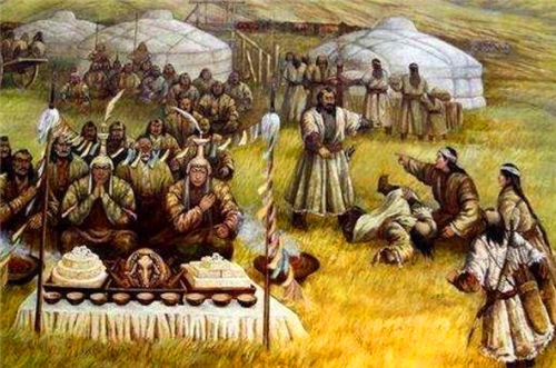 太阳汗|太阳汗驾崩后,俩儿子不争夺王位却抢后妈,最终让成吉思汗捡了