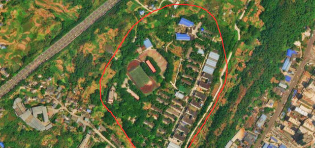 若珍|重庆北碚3所大学卫星图，西南大学极似一座园林，校园规模庞大