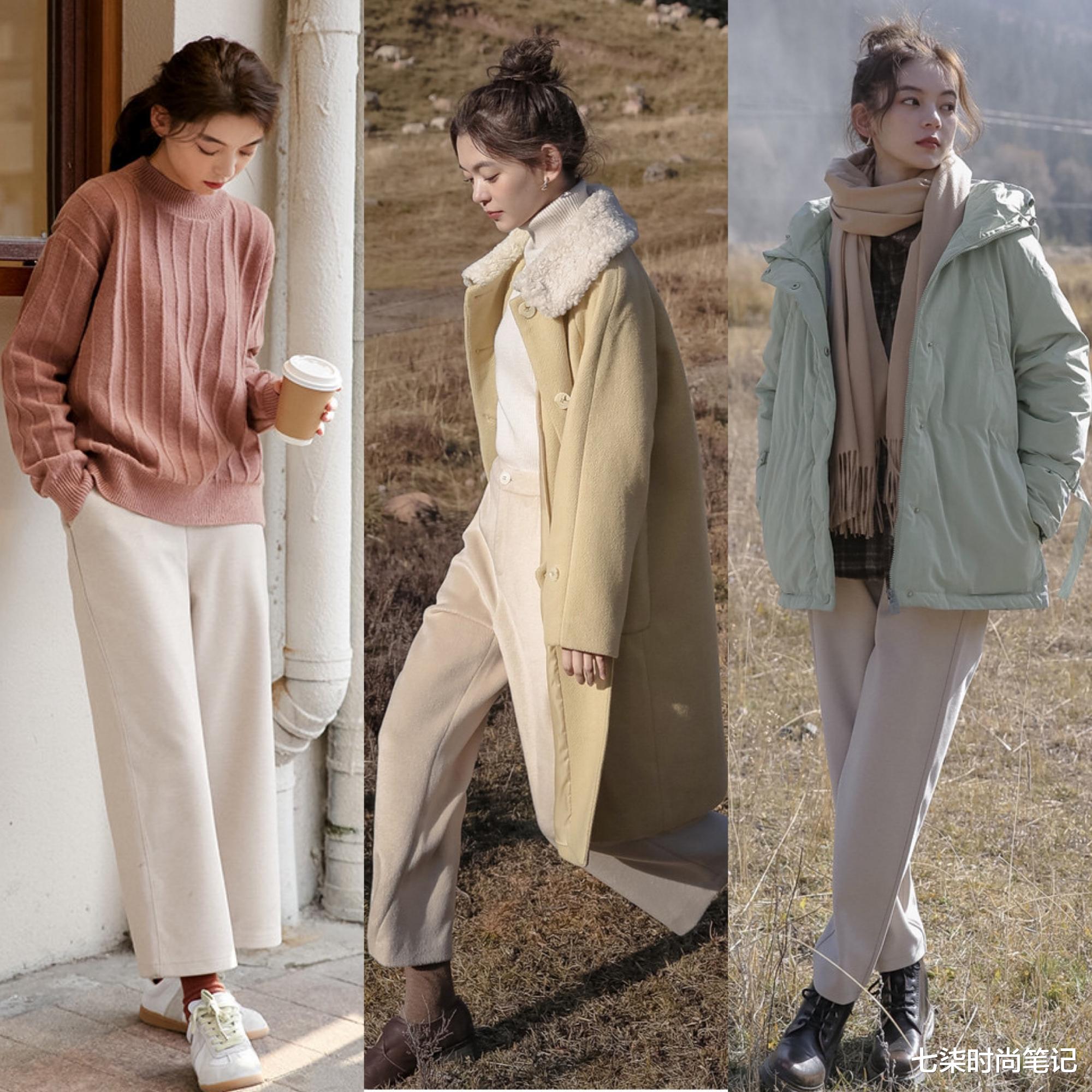 七柒时尚笔记 秋冬穿搭离不开这三件单品,实用的搭配示范,舒适好看又减龄