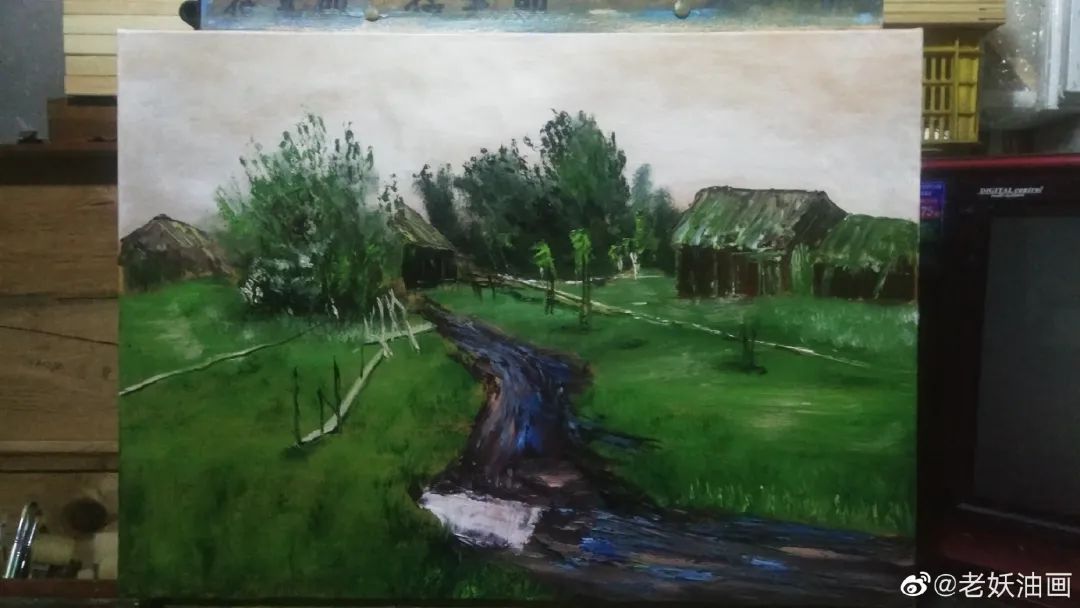 树艺蛙APP|普通人的艺术梦，收废品18年，蜗居创作1000幅画作。