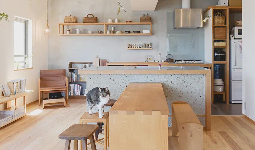 66㎡小家，布置得井井有条！两人一猫三餐四季的生活，是我喜欢的
