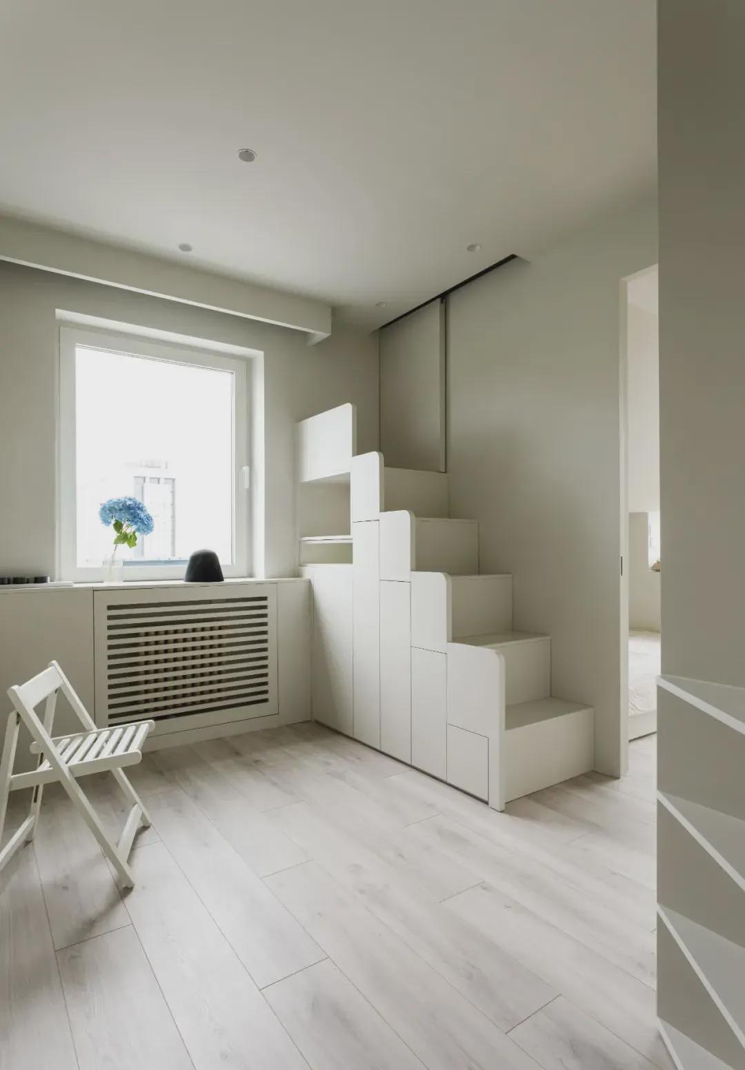 48㎡学区房改造出三室两卫一厅，空间压榨极限挑战