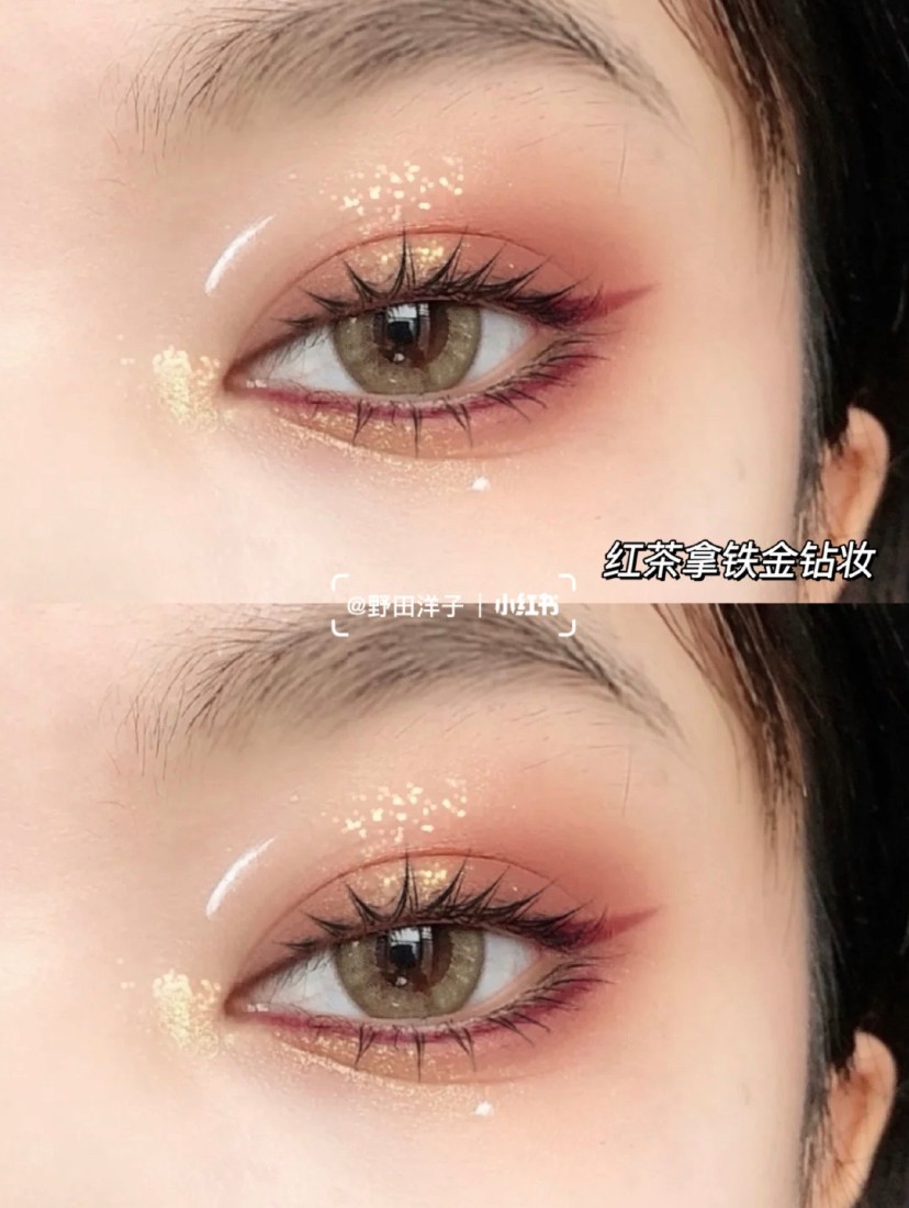 紫菜 7款拉满氛围感的「圣诞妆容」教程,软萌麋鹿眼妆让你的双眼显得无辜又可爱!