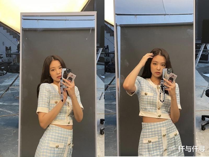 仟与仟寻|韩国女星流行把洋装剪成两截，Jennie昭弥性感靠它，水桶腰也不怕