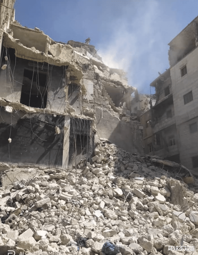敘利亞重建：阿勒頗大樓支起腳手架，清理殘垣斷壁，鋪瀝青修路-圖4