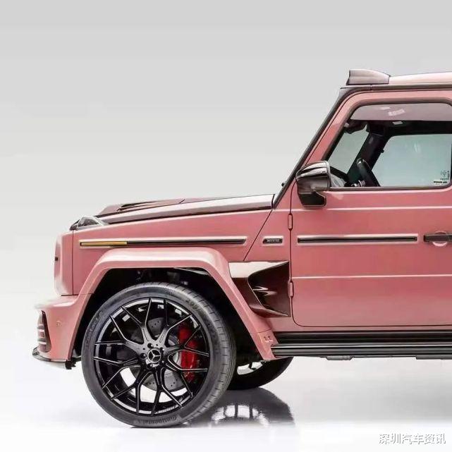 g63|可盐可甜的“金刚芭比” —MANSORY迈莎锐打造少女粉AMG G63