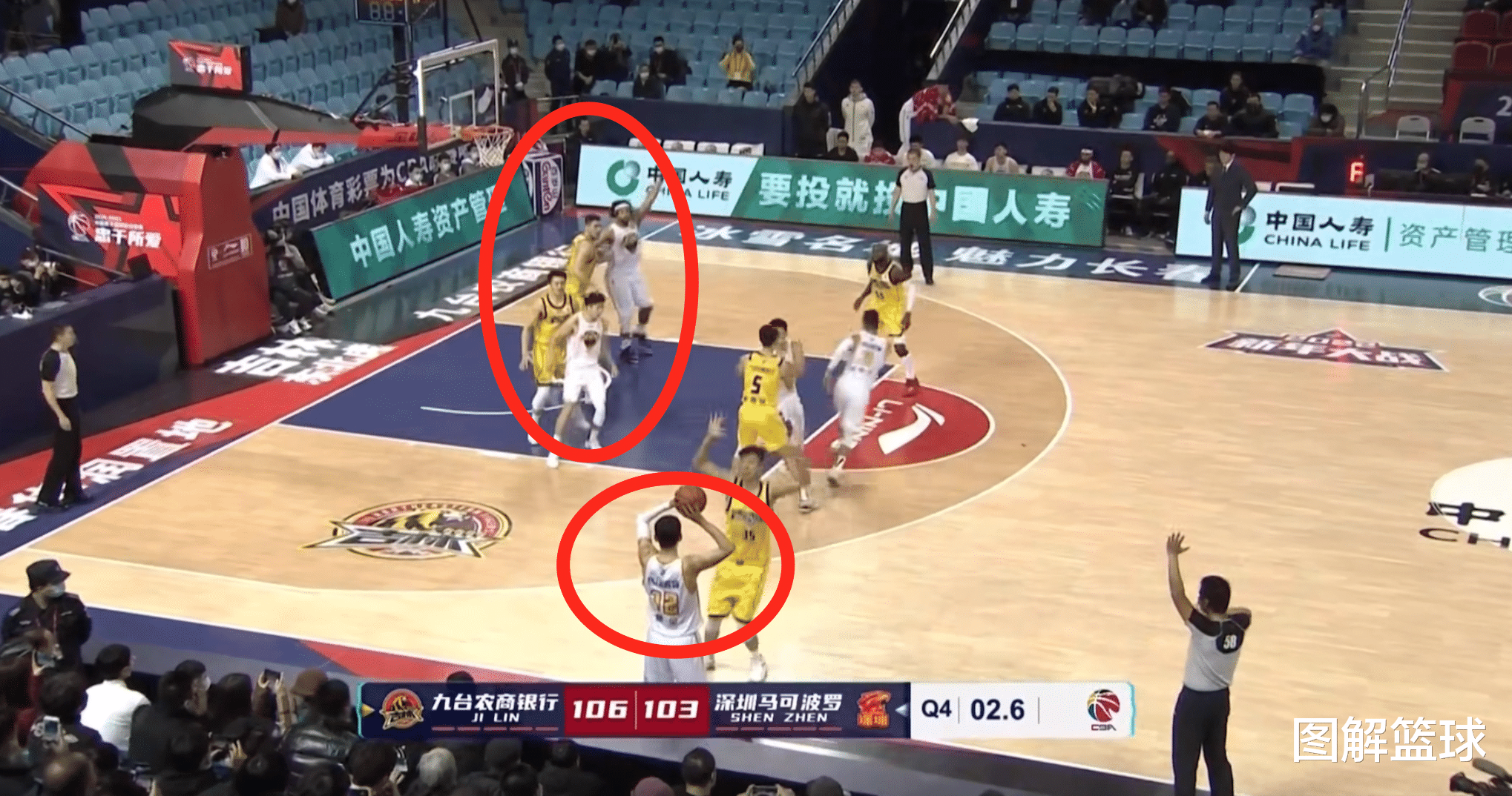 深圳男籃|CBA球隊(duì)復(fù)刻N(yùn)BA戰(zhàn)術(shù)追分, 結(jié)果球員跑錯(cuò)戰(zhàn)術(shù)還把隊(duì)友撞到了場(chǎng)外
