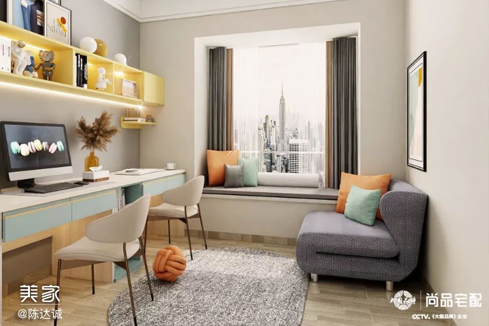 有间书房,人生不慌!就算房子再小,这书房也得装~