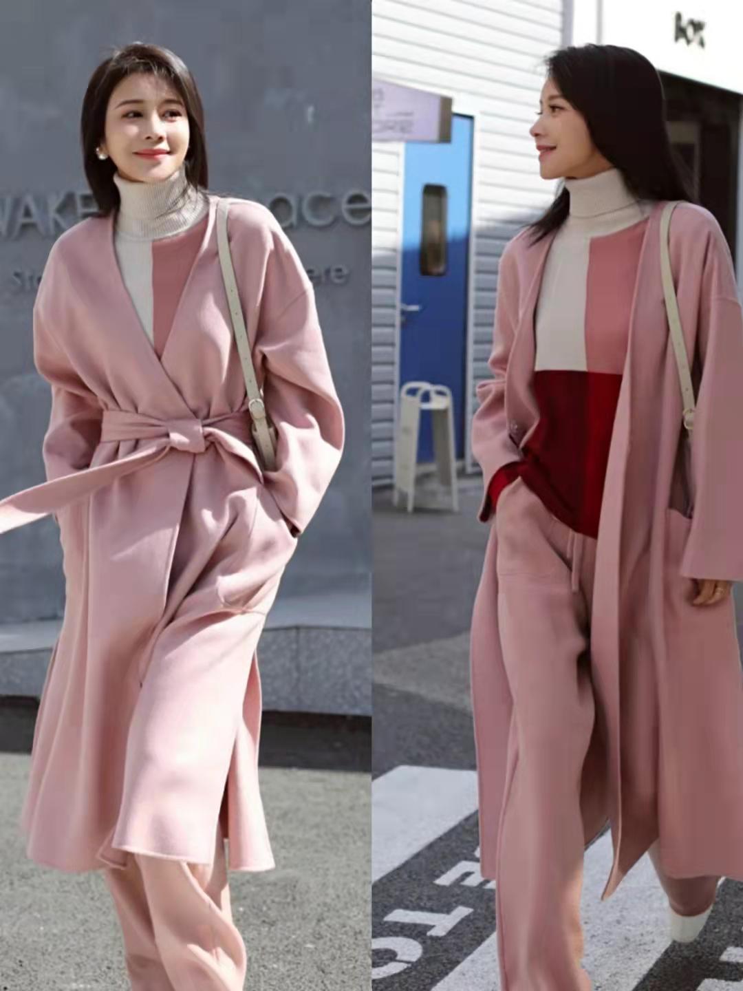 江南小蚂蚁 慵懒迷人的“浴袍式”大衣别错过！好看不挑人，多穿几季都不过时