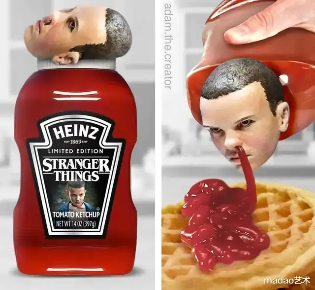 设计师已经不止接地气，都开始接地府了，让你知道什么叫作惊悚