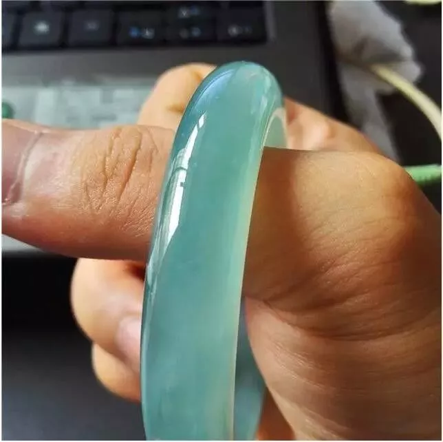 水冰|蓝水冰种翡翠开料,现场尖叫不断!