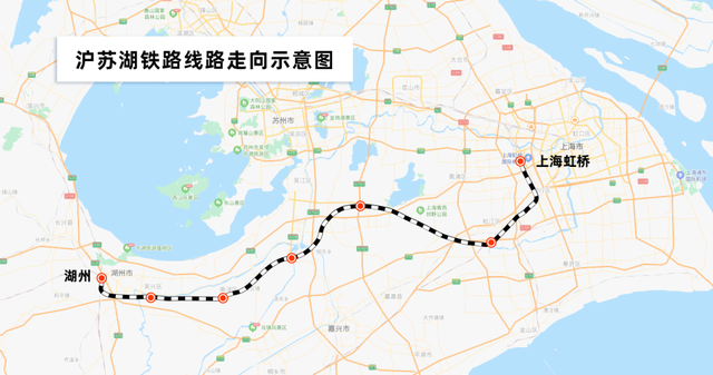 九月遇 沪苏湖铁路的上海段正式开工,松江南站、上海虹桥站作用开会增强