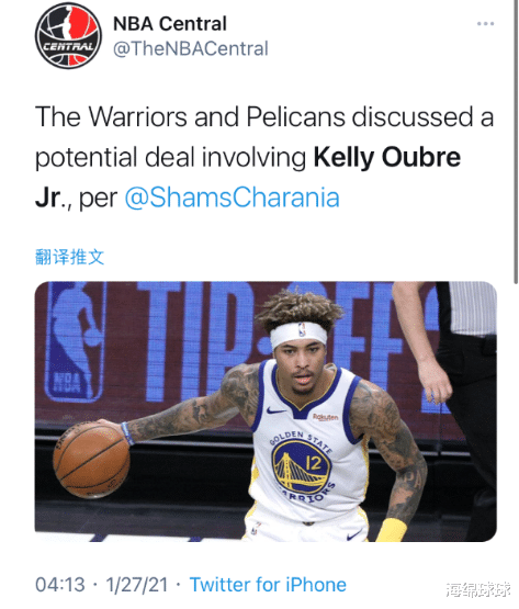 勇士队|再见勇士！再见库里！11分小将正式摆上交易，勇士进决赛容易了