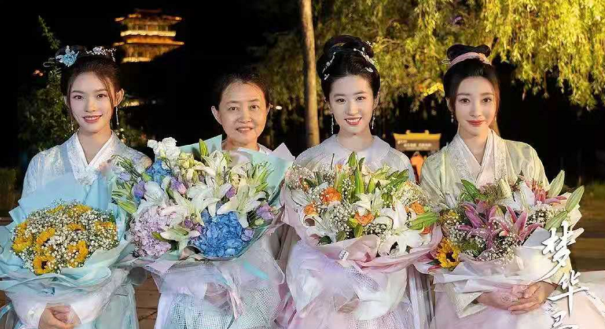 时尚风行派|《梦华录》三美合影!刘亦菲穿古装变大家闺秀,柳岩靠气质更吸睛