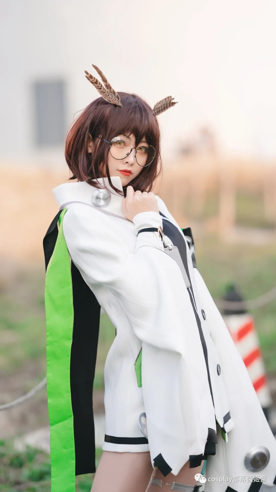 明日方舟|cos：明日方舟赫默cos正片@樱岛嗷一