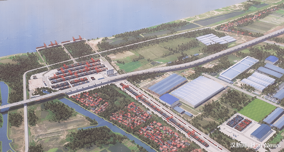 汉新闻_Han News 武汉阳逻国际港水铁联运二期工程今年8月建成试运营