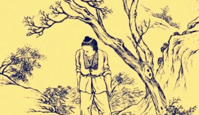 民间故事：老太婆深夜下河与人私会，商贩好奇偷看，回家后眼瞎了