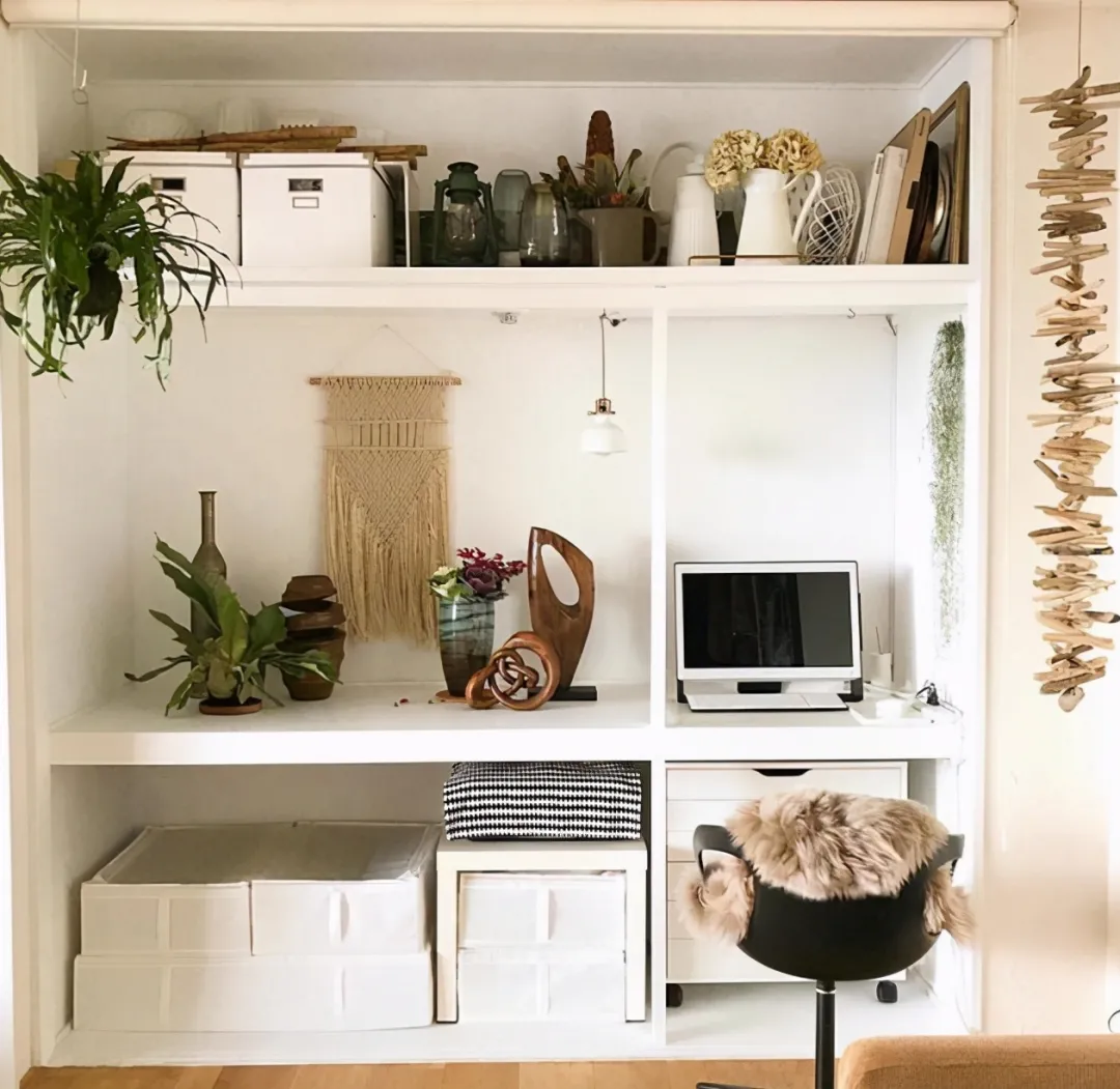 85㎡小户型新房案例，全屋用绿植点缀，清新又自然！