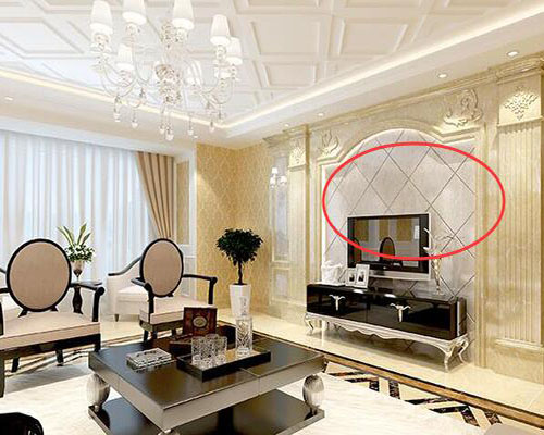 |老婆用大理石做电视背景墙，我骂她败家，没想到装修完效果这么美