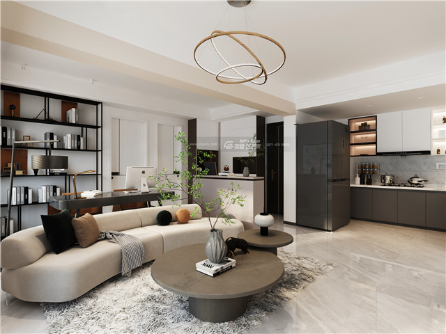 春明景和101m2现代风格丨温馨三房,冷酷又甜美,赞爆朋友圈