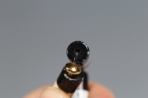 |藏传珍品——黑白线珠手串