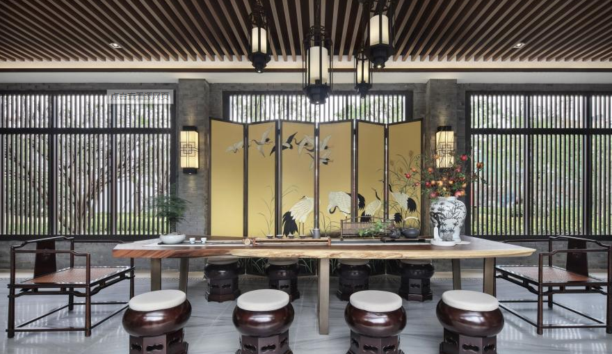 自助共享型茶室风格建议