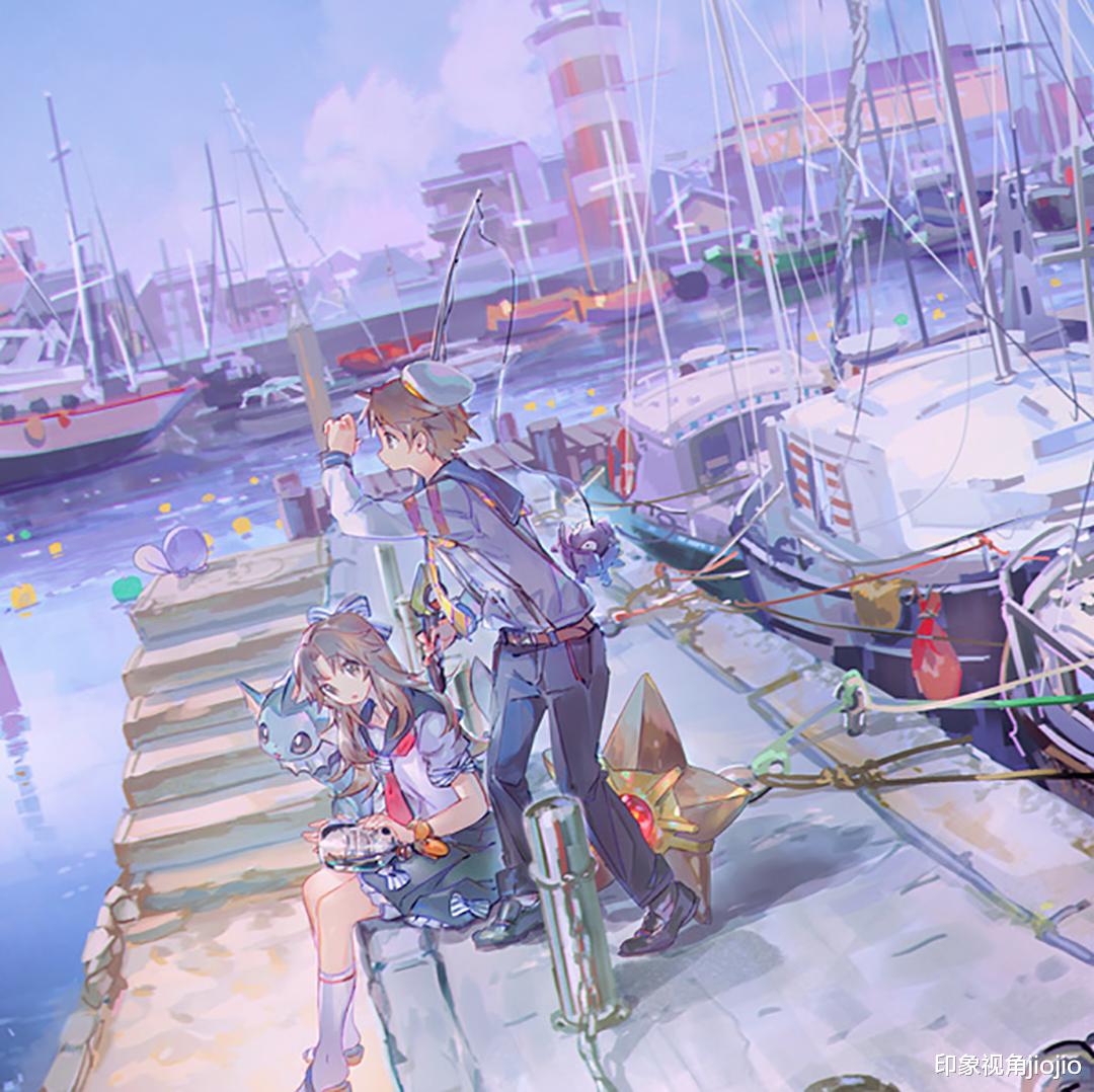 忍者|炫彩华丽的游戏同人插画，画风清新，色彩搭配绝赞
