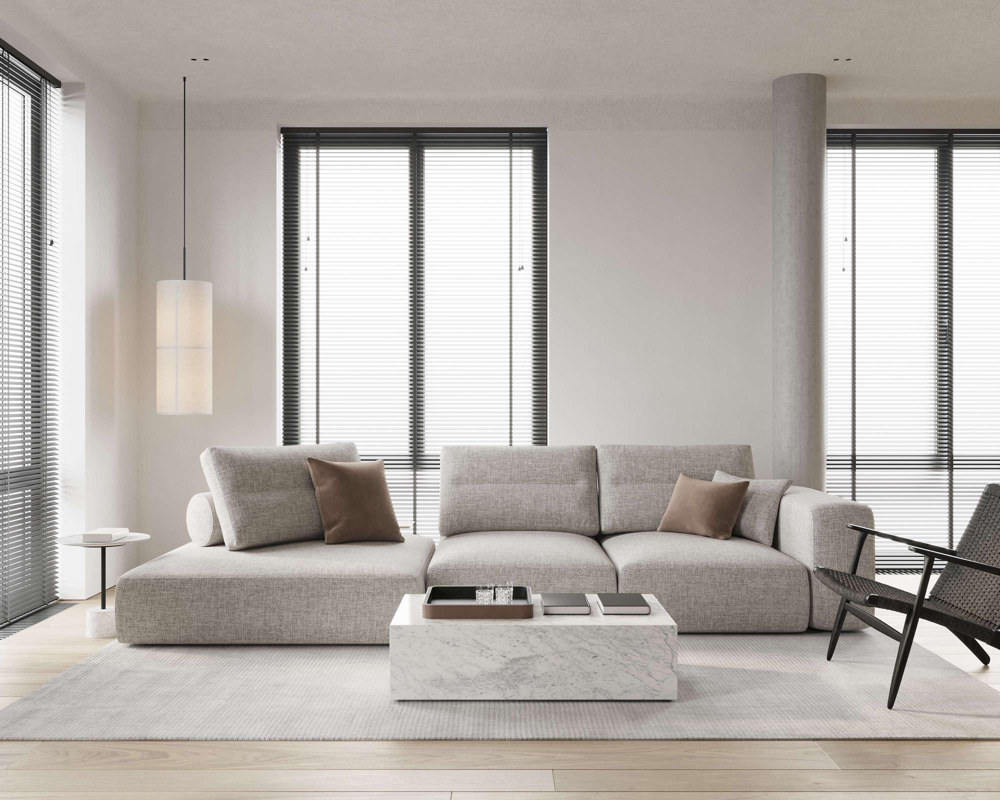 航天员 一位“人类高质量男性”的高级公寓 · 66m2   尼恩设计