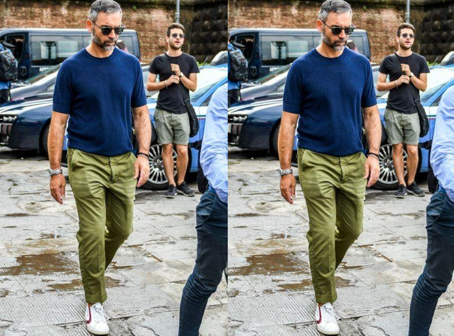刘美华时尚|今夏流行穿“卡其裤”，男士这样穿才帅气，让各位的形象更出众
