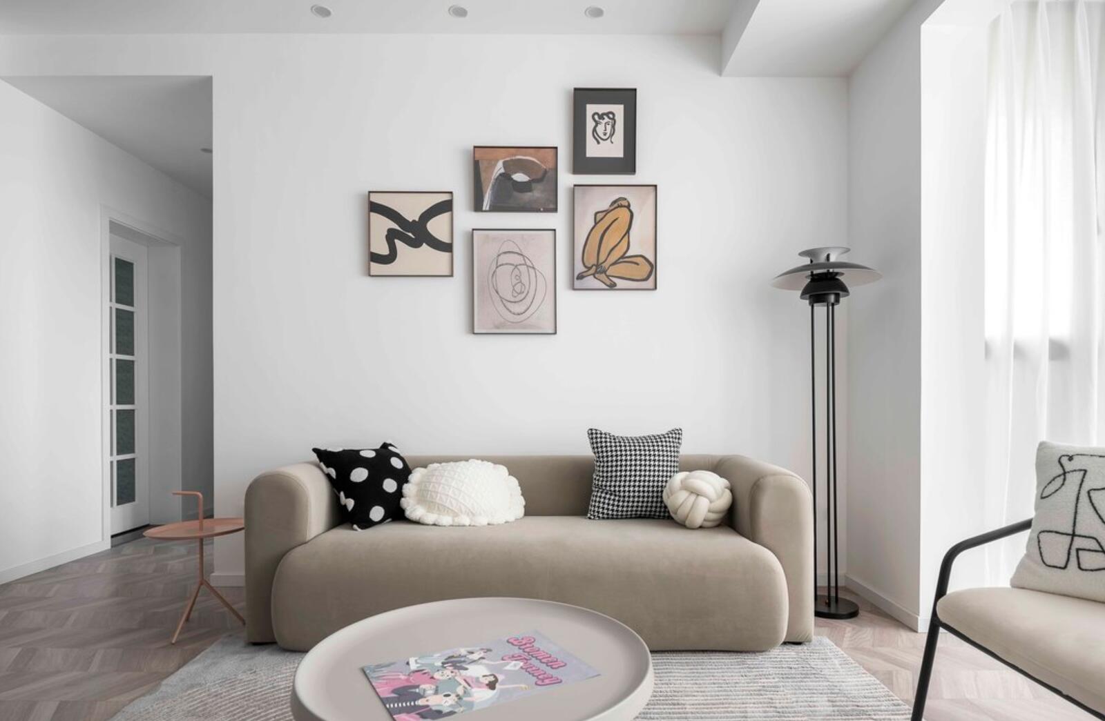 她80㎡新家,全屋窗明几净,并不是勤打理,合理设计才是关键