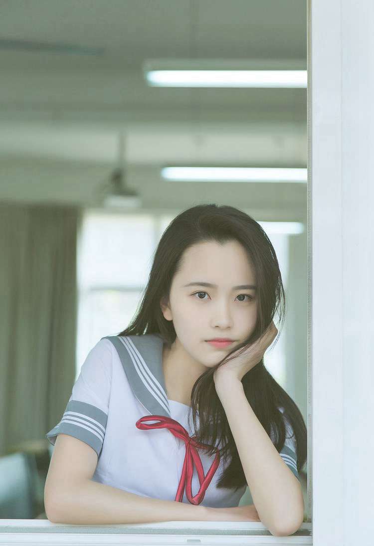 短发|清纯漂亮的短发美女