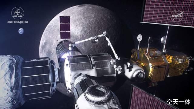 月球 从来没有躺赢，美国月球门户空间站来了，俩舱段接近完成地面建造