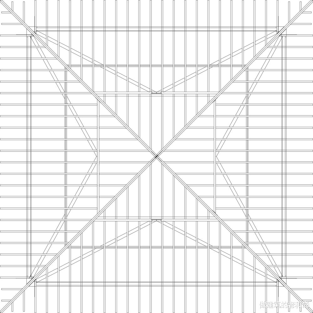 缺少四个墙角的私人住宅：通风和采光恰到好处，舒适惬意