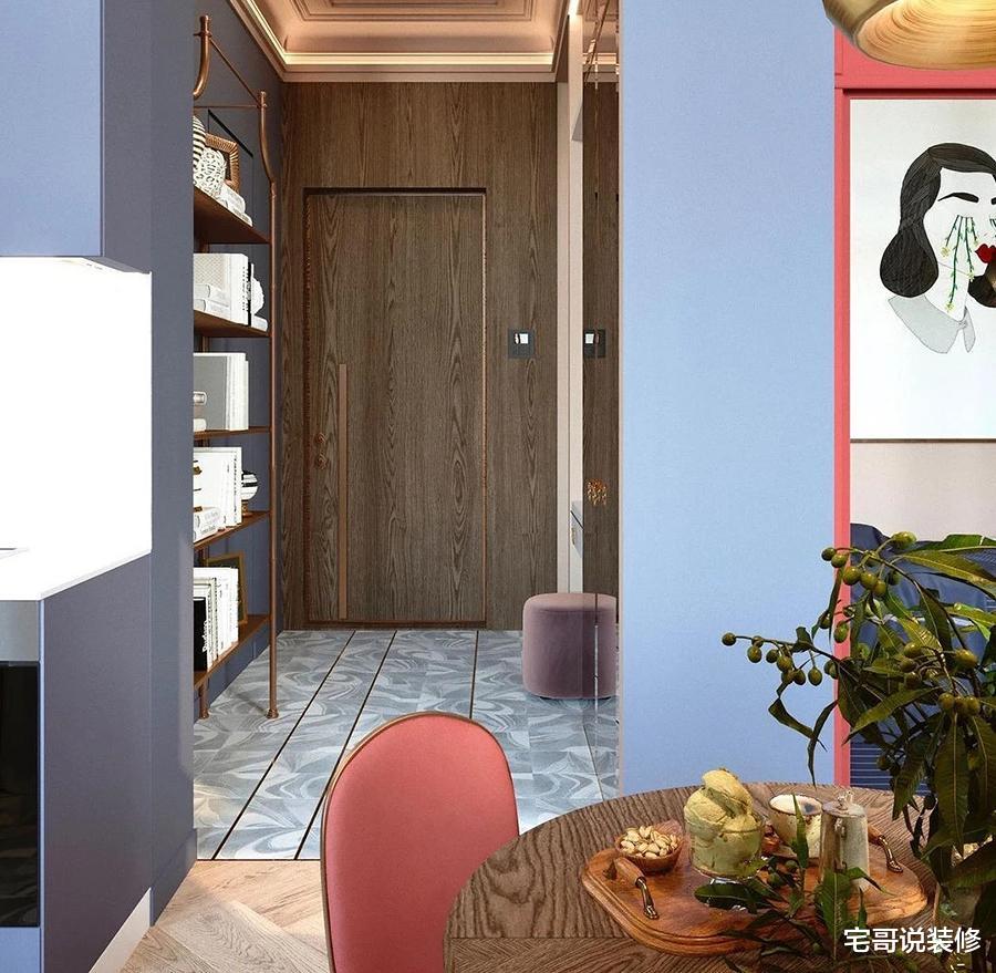 宅哥说装修|33岁小姐姐的精致生活：独居33㎡小户型，室内配色让人赏心悦目