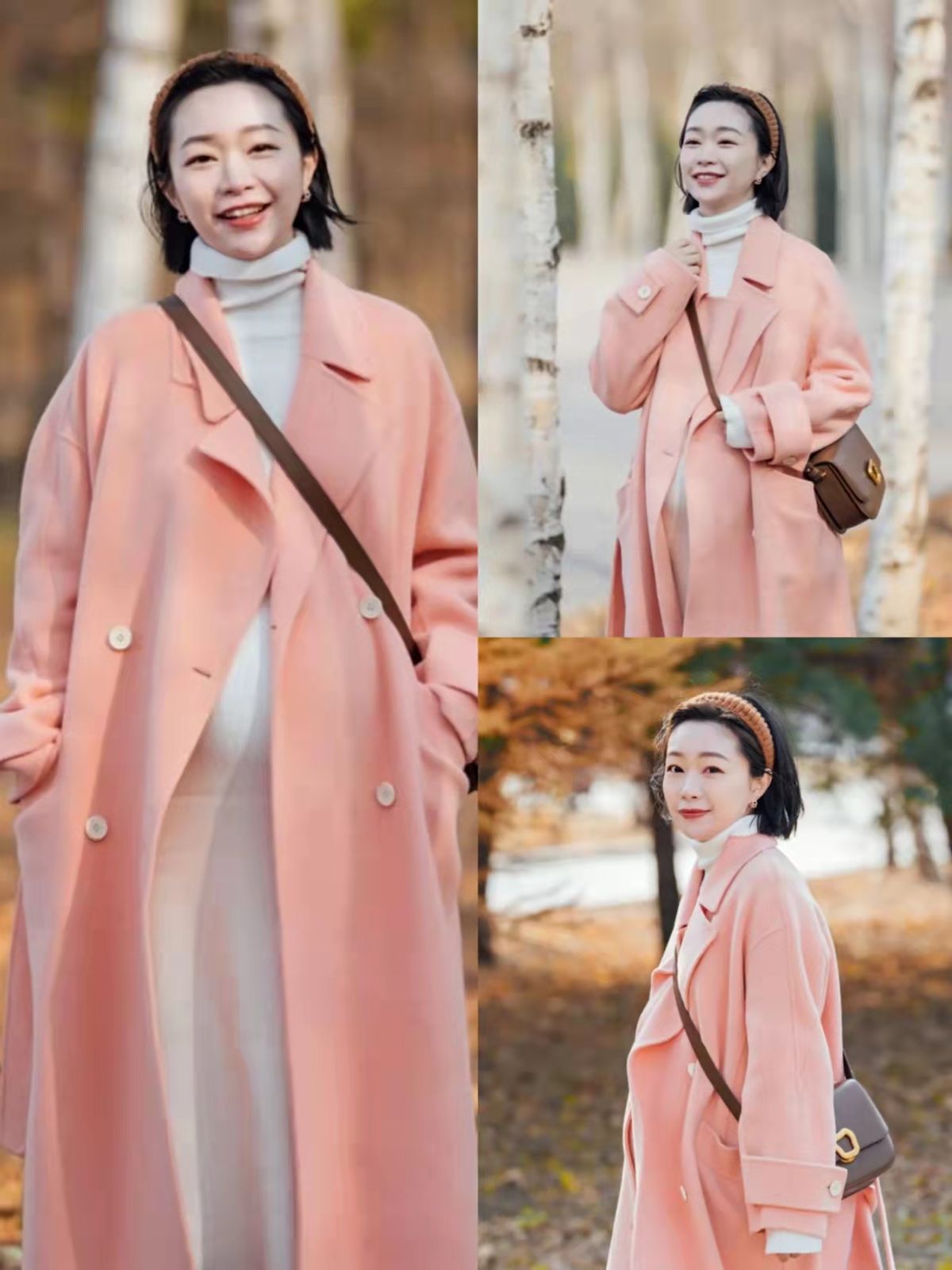 江南小蚂蚁 粉色穿搭就“装嫩”?粉色也能穿出成熟高级感,“减龄”还显气质