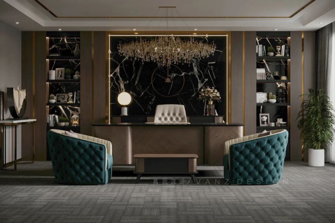 |董事长办公室怎么装修才好看？13套精美装修设计方案送你