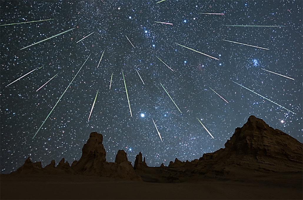 英仙座流星雨 定好闹钟！本年度最壮观的流星雨要来了，在哪里能看到？