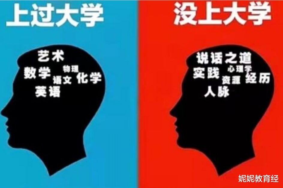大学|上过大学和没上大学有什么区别？5张对比图告诉你答案，真挺现实