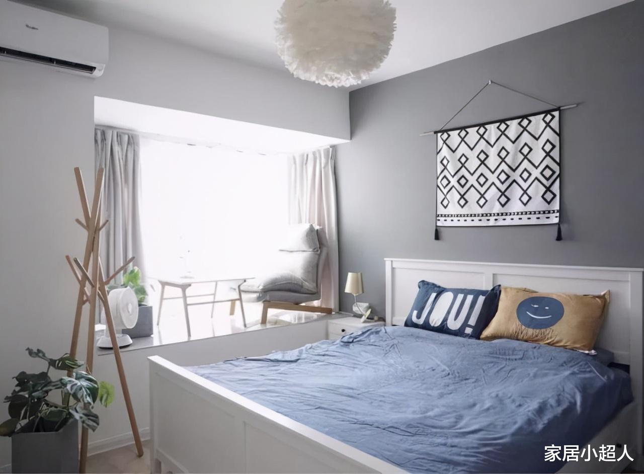 卧室有飘窗,窗帘可以这样装!美观又能保护室内隐私