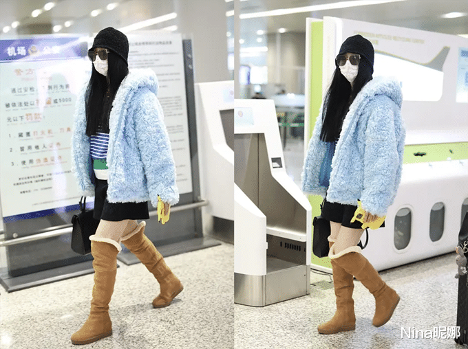 穿衣搭配|范冰冰拿下新代言心情好，吃饭涂眼影不忘自拍像网红，天然的头额骨美翻