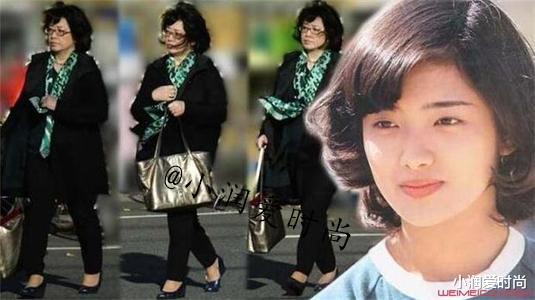 山口百惠|山口百惠林青霞老年接地气，穿羽绒服购物不戴口罩，发福也优雅美