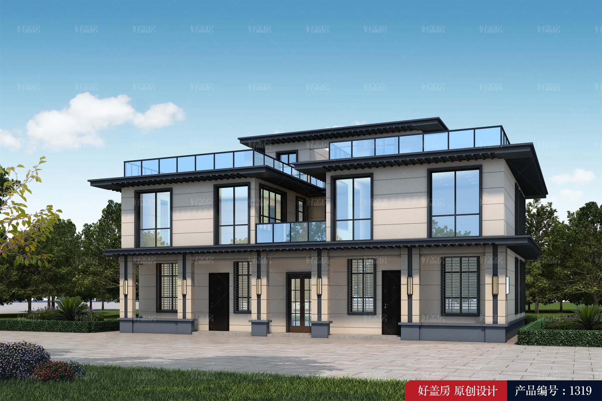 |自建房露台围栏