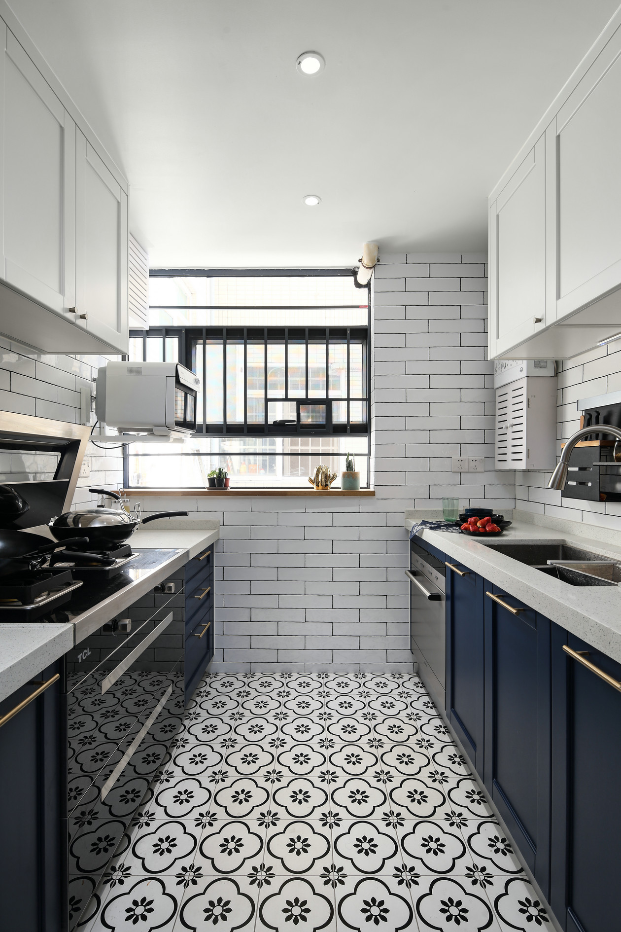 【鲁班装饰】招商雍和府120m2现代北欧风格 耀眼魅力