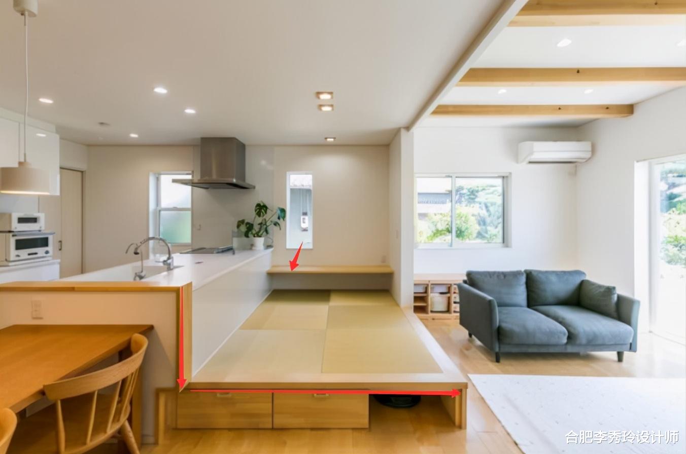 国内喜欢在次卧、儿童房装榻榻米，日本要和厨房岛台做连体，真香