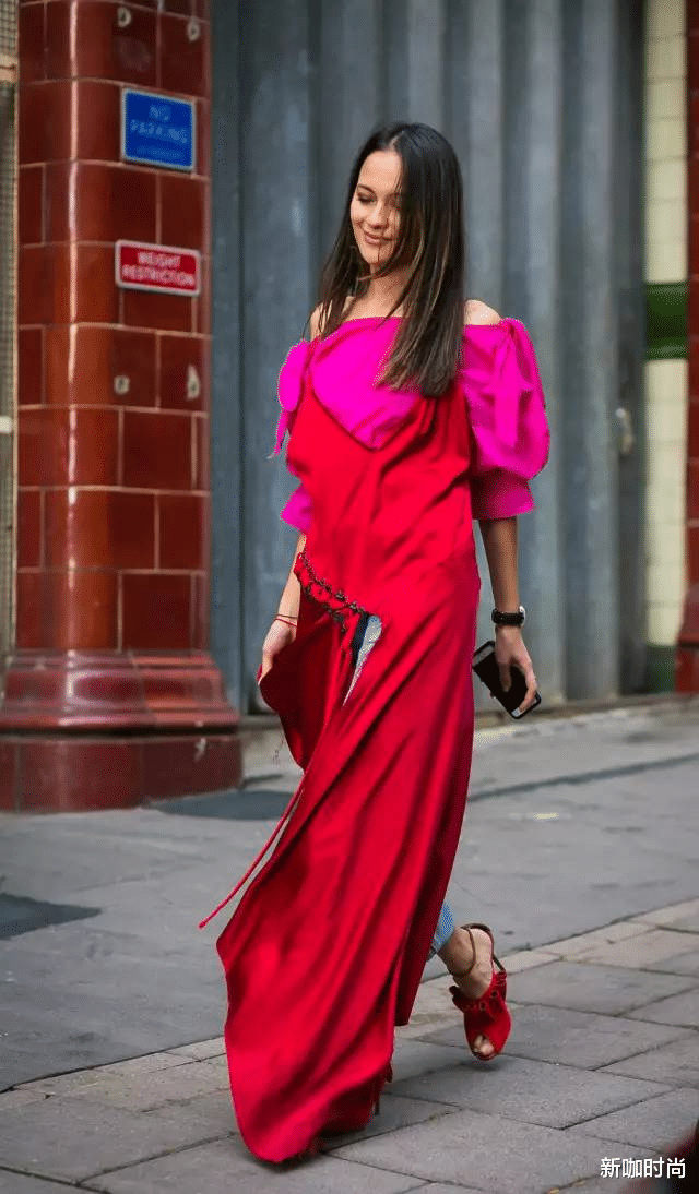 新咖时尚|?遇到玫红色不要怕，学秦海璐这么搭配，摆脱土味做个优雅女人