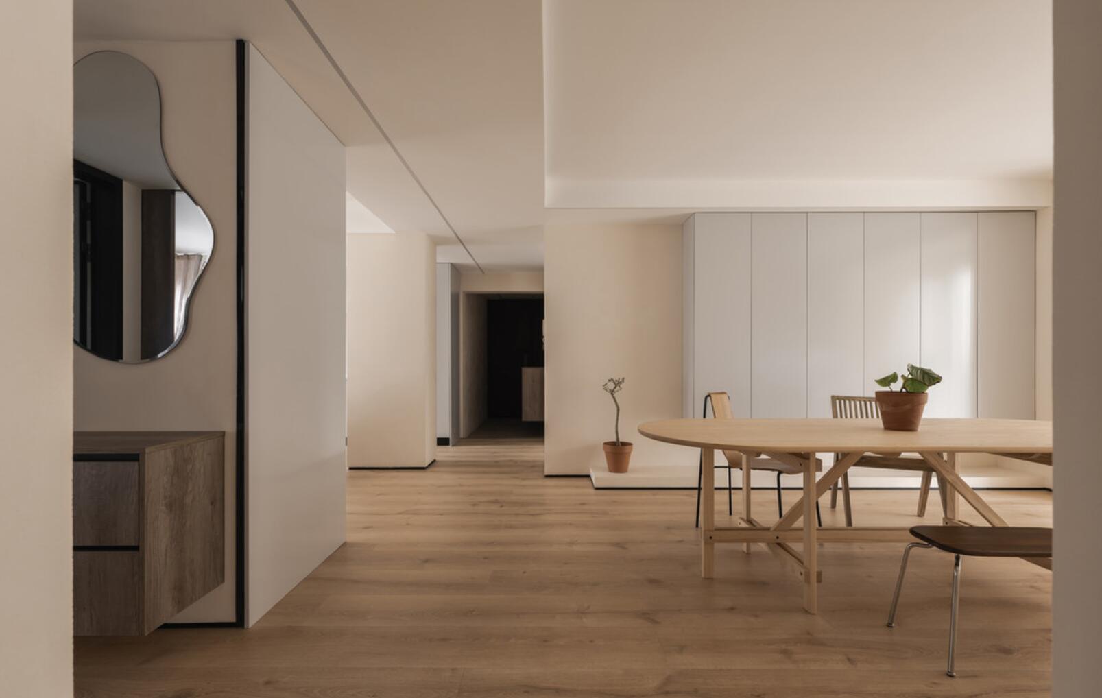 参观她130㎡新家,布局打破常规,果然是怎么舒适就怎么设计