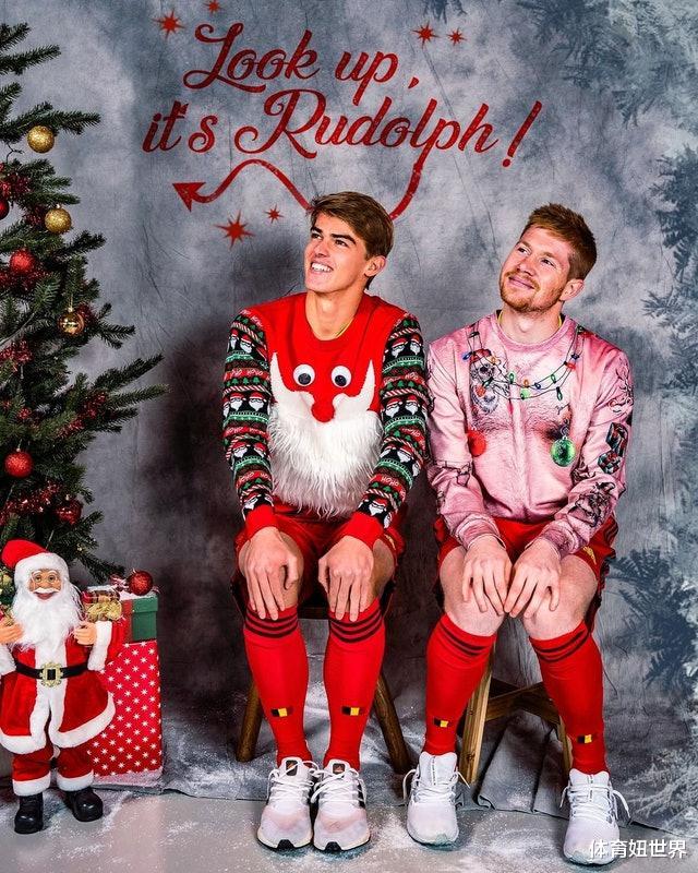 比利時(shí)隊(duì)|德布勞內(nèi)生涯最尷尬時(shí)刻！比利時(shí)國家隊(duì)推出圣誕卡，球迷大笑：好丑