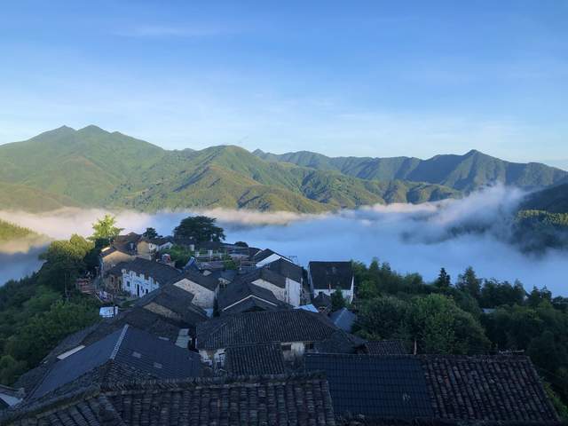 古镇|黄山木梨硔-万里山巅之上的宝藏民宿-高山村落中的佼佼者