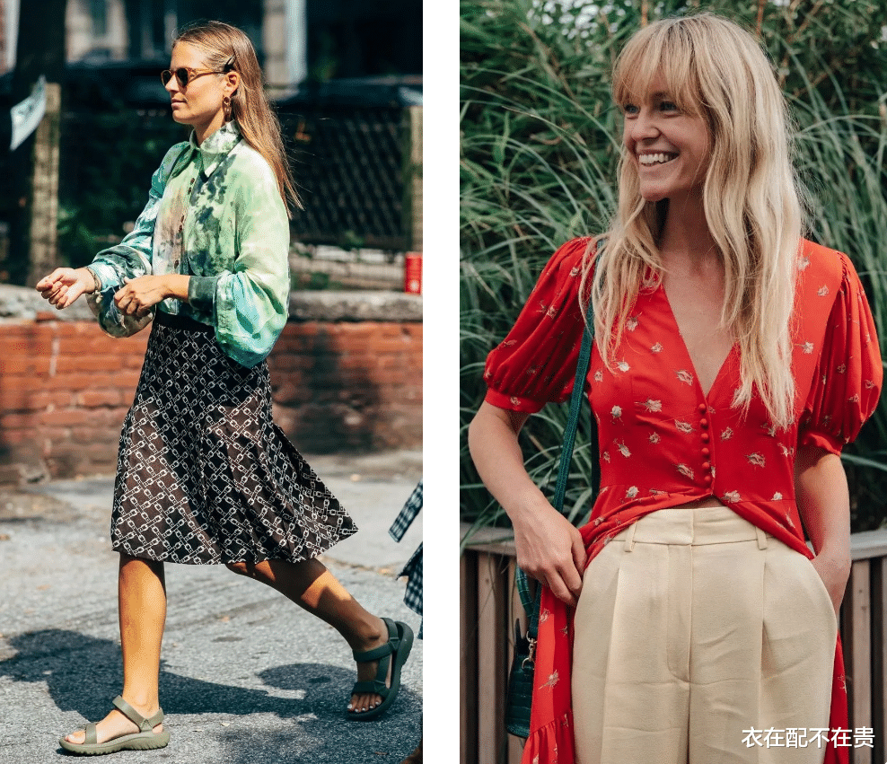 伊能静|伊能静携秦昊亮相机场，穿蓬蓬袖衬衫挺洋气，看着比小十岁老公嫩