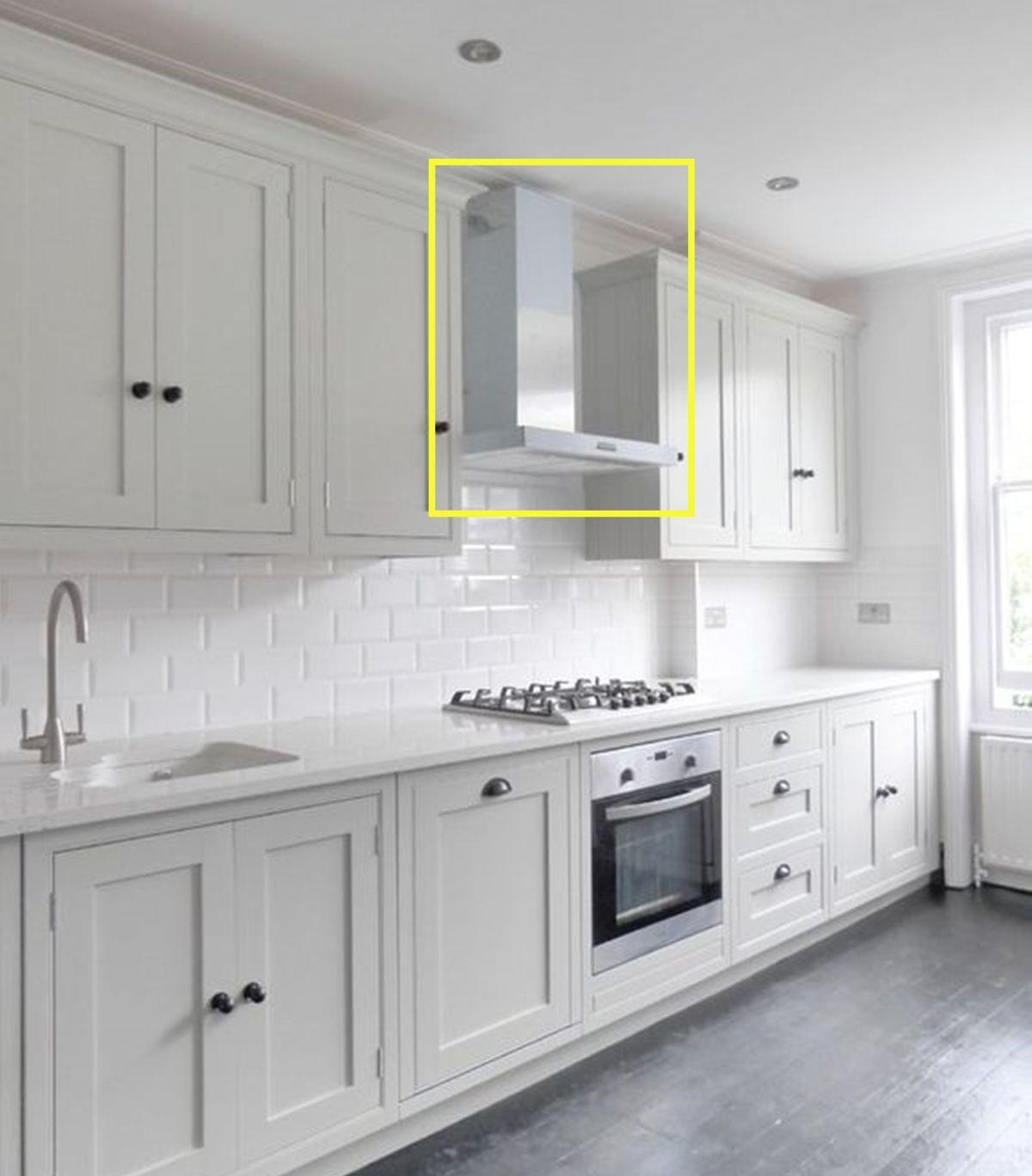 吊柜包住油烟机,内部利用率太低了!4个思路教你实现最大化收纳